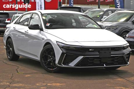 White 2025 Hyundai I30 Sedan N Line