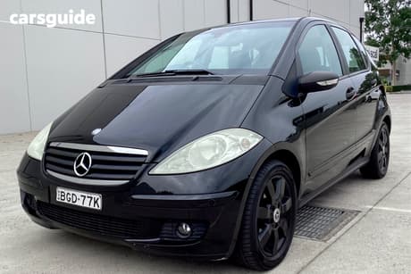 Black 2007 Mercedes-Benz A170 Hatchback Classic