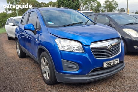 Blue 2016 Holden Trax Wagon Ls Active Pack