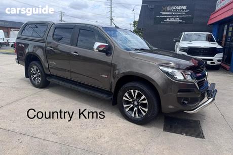 Brown 2017 Holden Colorado Crew Cab Pickup Storm (4X4)