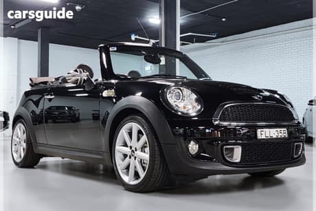 Black 2014 Mini Cabrio Convertible Cooper S Highgate