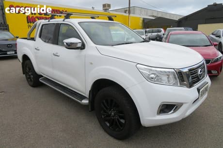 White 2016 Nissan Navara Dual Cab Utility St (4X4)