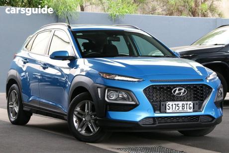 Blue 2017 Hyundai Kona Wagon Active