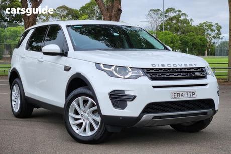 White 2018 Land Rover Discovery Sport Wagon Td4 (110Kw) Se 5 Seat