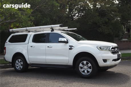 White 2020 Ford Ranger Double Cab Pick Up Xlt 2.0 Hi-Rider (4X2)
