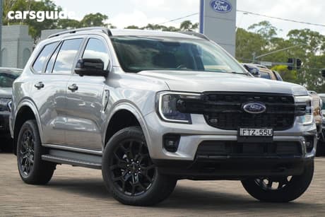 Silver 2025 Ford Everest Wagon Sport (4Wd)