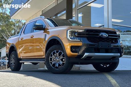 Yellow 2024 Ford Ranger Double Cab Pick Up Wildtrak 2.0 (4X4)