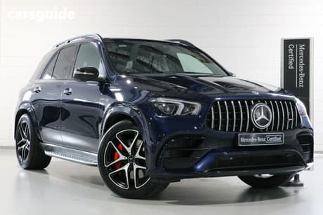 Blue 2022 Mercedes-Benz GLE63 Wagon S 4Matic+ (Hybrid)