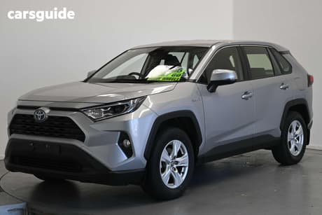 Silver 2020 Toyota RAV4 Wagon Gx 2Wd Hybrid