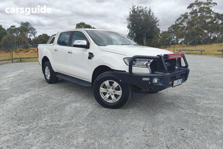 White 2021 Ford Ranger Double Cab Pick Up Xlt 3.2 (4X4)