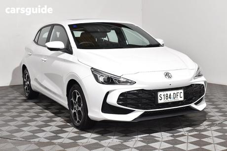 White 2025 MG MG3 Hatchback Essence Hybrid+