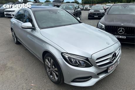 Silver 2014 Mercedes-Benz C200 Sedan