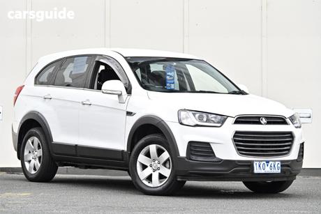 White 2018 Holden Captiva Wagon 7 Ls (Fwd)