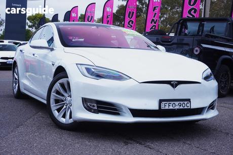 White 2017 Tesla Model S Hatchback 75