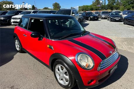 Red 2009 Mini Hatch Hatch COOPER F
