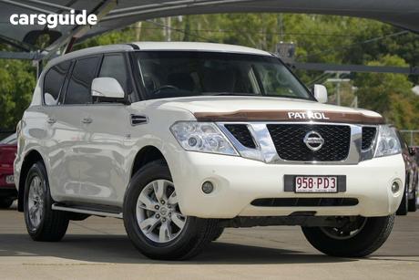 White 2016 Nissan Patrol Wagon Ti (4X4)