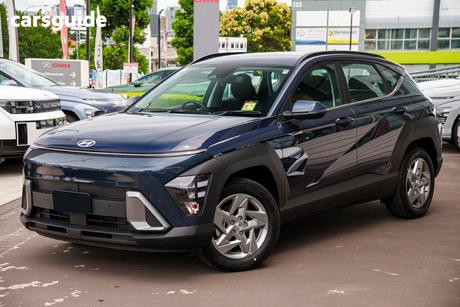 Blue 2025 Hyundai Kona Wagon Hybrid