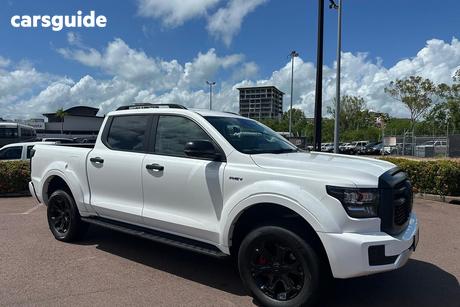 White 2025 GWM Cannon Alpha Dual Cab Utility Lux Phev (4X4)