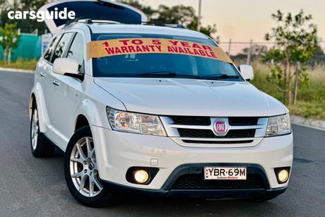 White 2015 Fiat Freemont Wagon Lounge