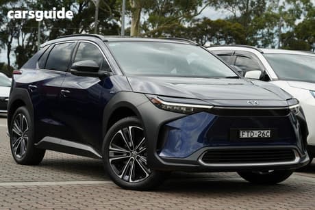 Blue 2024 Toyota BZ4X Wagon Awd - Two Tone Roof