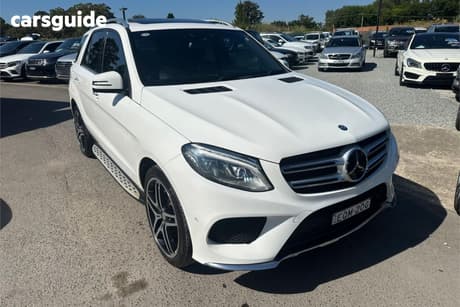 White 2015 Mercedes-Benz GLE250 Wagon D