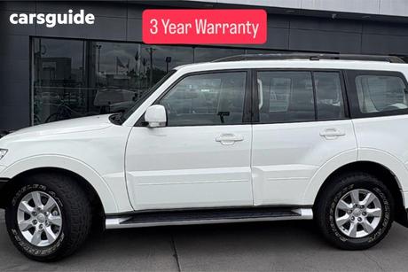 White 2021 Mitsubishi Pajero Wagon Glx5 (4X4) 5 Seat