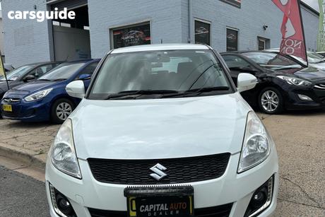White 2016 Suzuki Swift Hatchback Gl