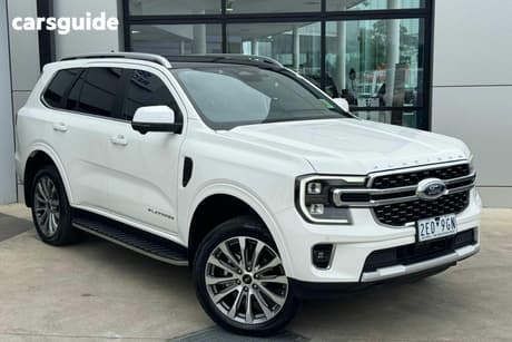 White 2025 Ford Everest Wagon Platinum (4Wd)