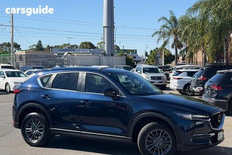 Blue 2021 Mazda CX-5 Wagon Maxx Sport (Fwd)