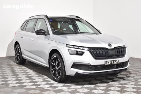 Silver 2021 Skoda Kamiq Wagon 110Tsi Monte Carlo