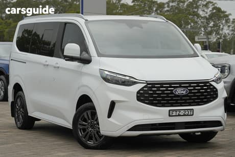 White 2025 Ford Tourneo Custom Wagon Titanium X (Swb)