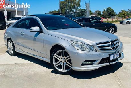 Silver 2011 Mercedes-Benz E250 Coupe Cgi Avantgarde