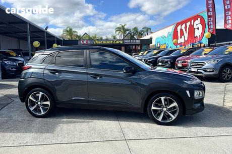 Grey 2017 Hyundai Kona Wagon Launch Edition