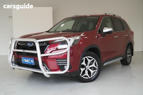 Red 2022 Subaru Forester Wagon Hybrid L (Awd)
