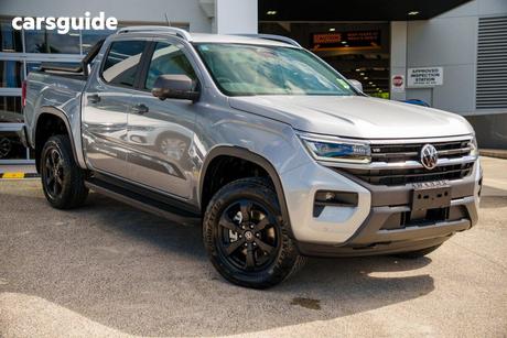 Silver 2025 Volkswagen Amarok Dual Cab Utility Panamericana Tdi600 4Motion