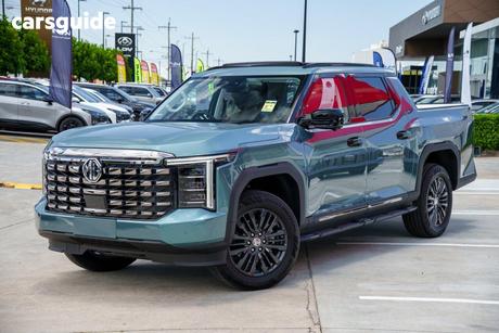 Green 2025 MG Mgu9 Double Cab Pick Up Explore Pro