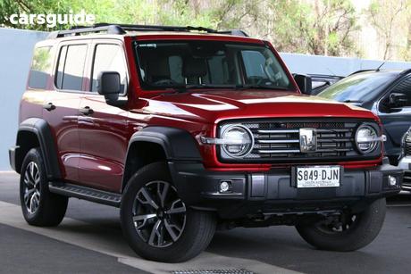 Red 2023 GWM Tank 300 Wagon Ultra Hybrid