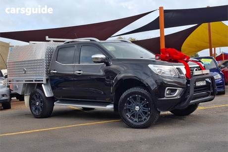 Black 2018 Nissan Navara Dual Cab Utility St-X (4X4)