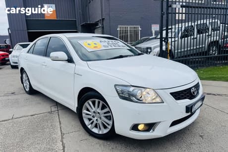 White 2011 Toyota Aurion Sedan Touring Se