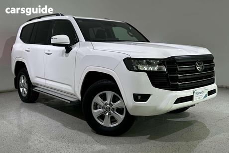 White 2023 Toyota Landcruiser Wagon Lc300 Gxl (4X4)