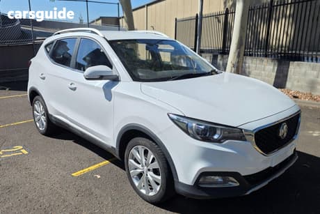 White 2021 MG ZS Wagon Excite