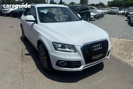 White 2016 Audi Q5 Wagon 2.0 Tfsi Quattro
