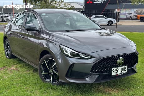 Grey 2025 MG MG5 Sedan Essence