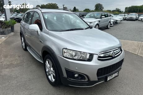 Silver 2015 Holden Captiva Wagon 7 Ltz (4X4)