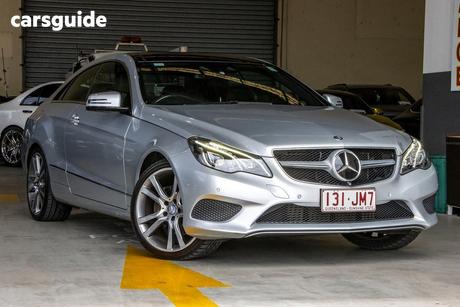 Silver 2014 Mercedes-Benz E250 Coupe Cdi