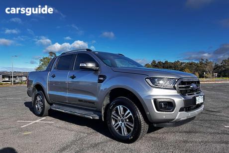 Grey 2020 Ford Ranger Double Cab Pick Up Wildtrak 3.2 (4X4)