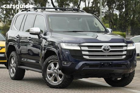 Blue 2021 Toyota Landcruiser Wagon Lc300 Sahara (4X4)