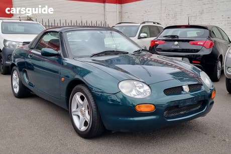 Green 1997 MG F Roadster 1.8I