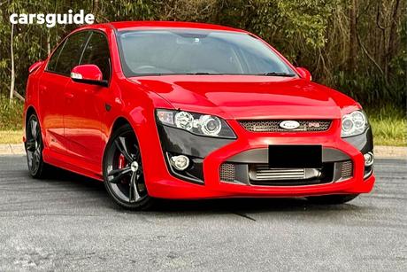 Red 2012 FPV F6 Sedan