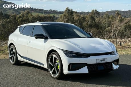 White 2023 Kia EV6 Wagon Gt Awd